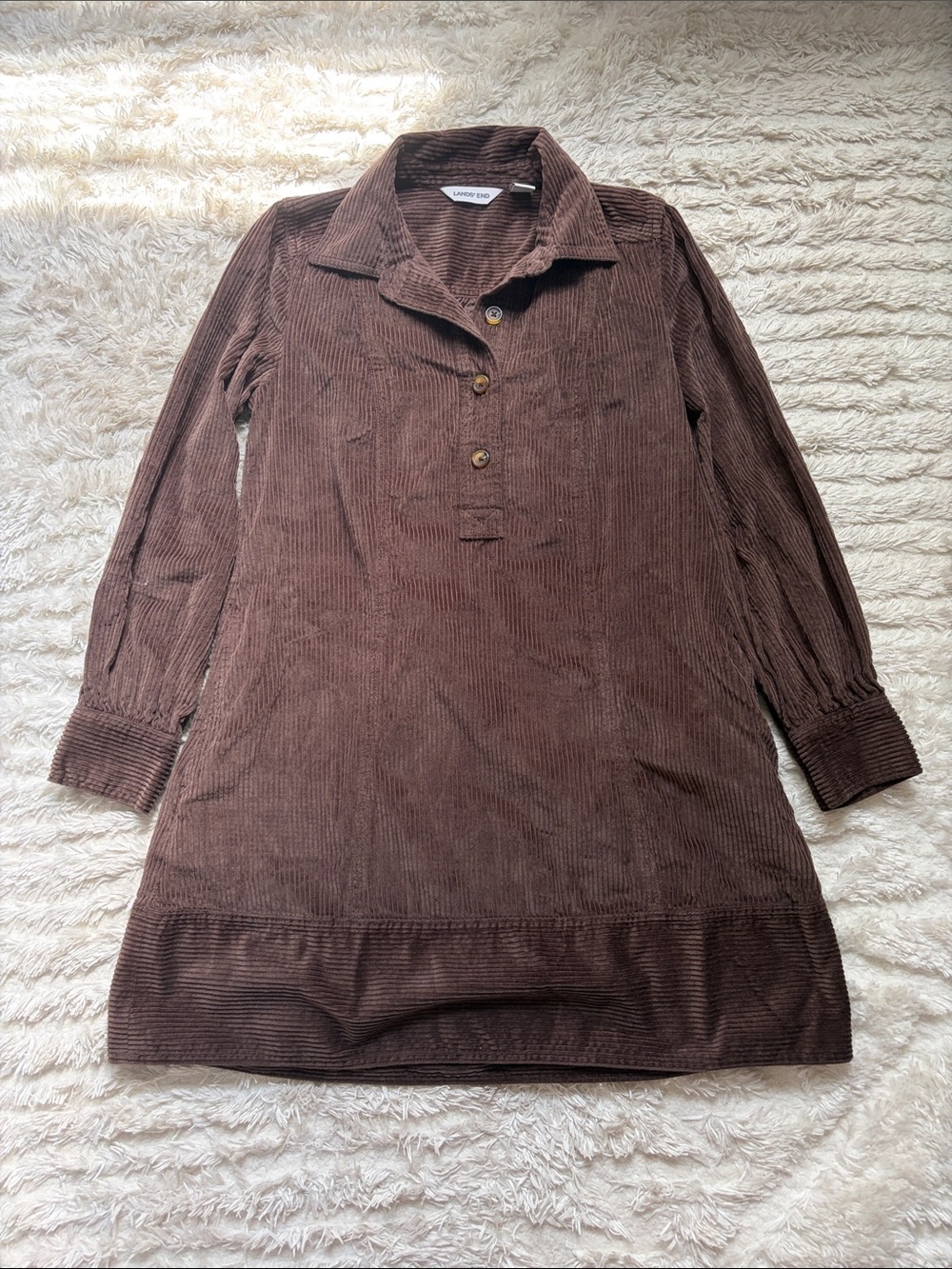 Lands End Corduroy Dress